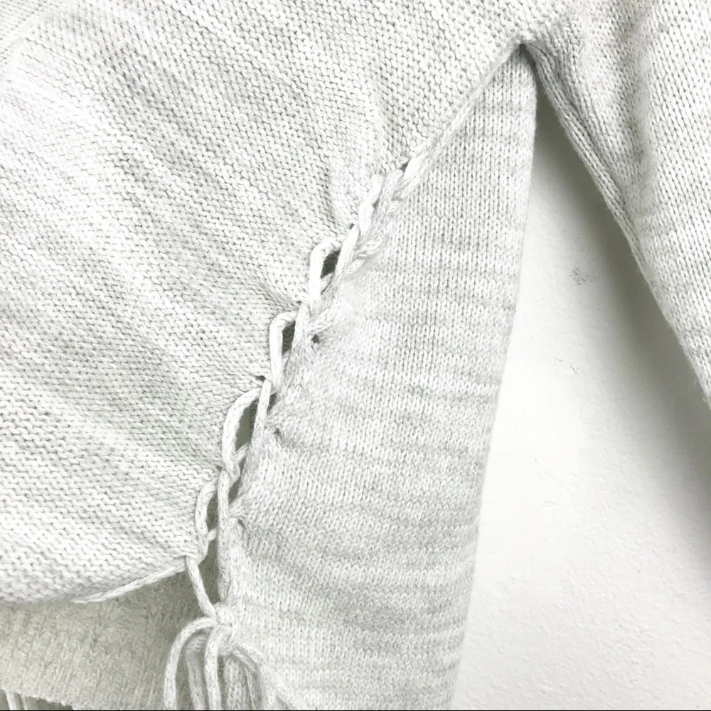 Freshman 1996 Gray Side Tie Sweater - Picture 6 of 9